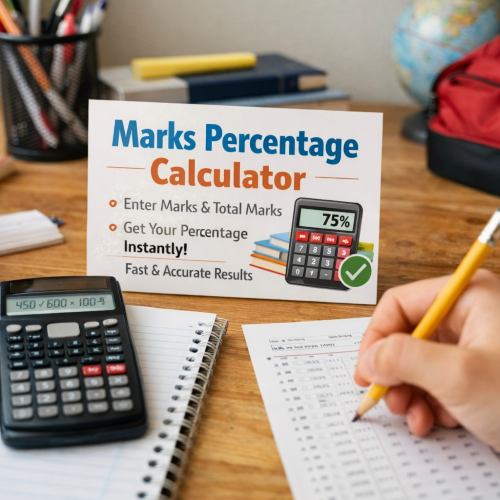 Marks Percentage Calculator